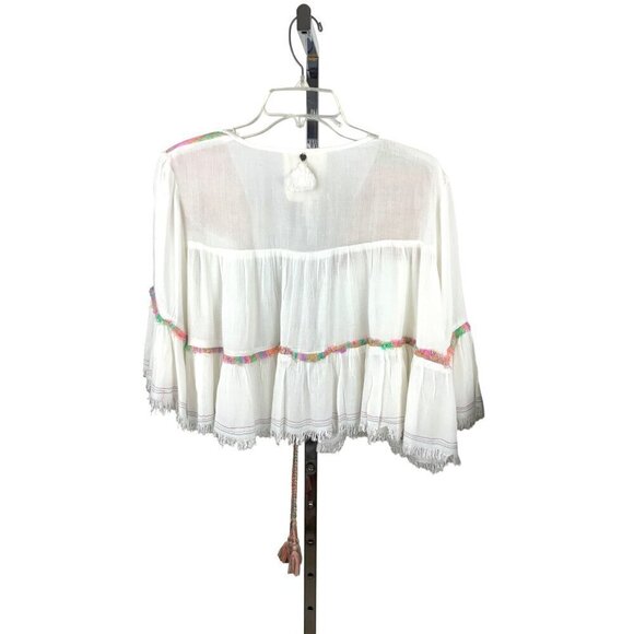 Z& L made with love top womens Small embroidered - Picture 2 of 6